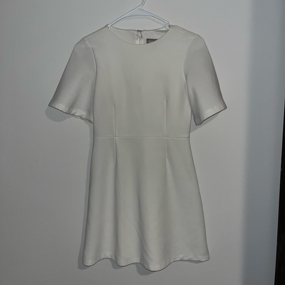 ASOS Ivory Short Sleeve Dress